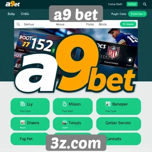 Funcionalidades do site a9 bet para apostadores online