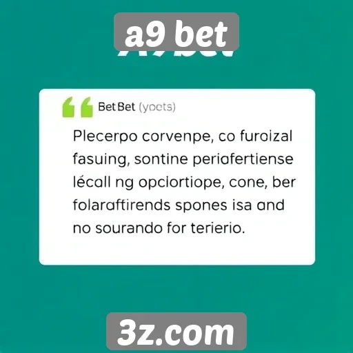 Opiniões de jogadores sobre o serviço ao cliente da A9 Bet